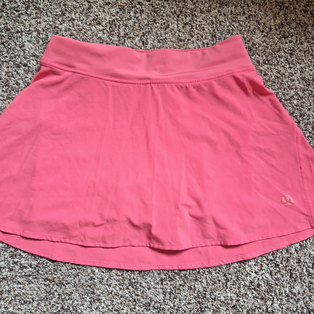 Lululemon Athletica Vibrant Pink Skater Skirt